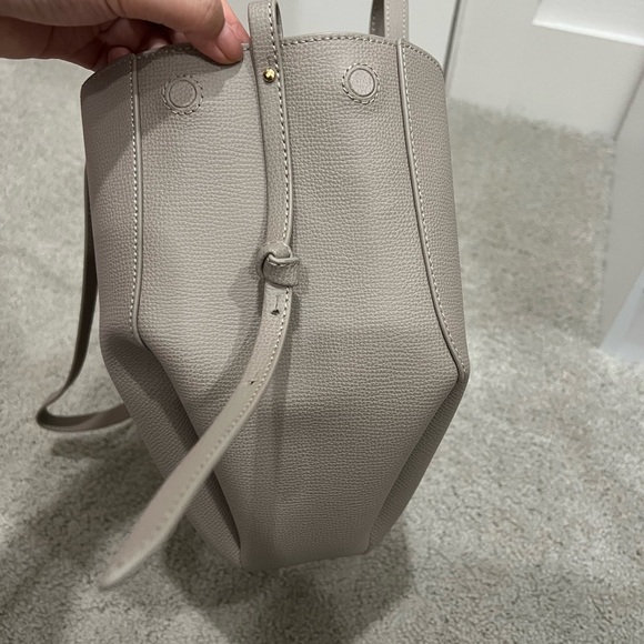 Polene Cyme Mini in Textured Taupe - Picture 4 of 8